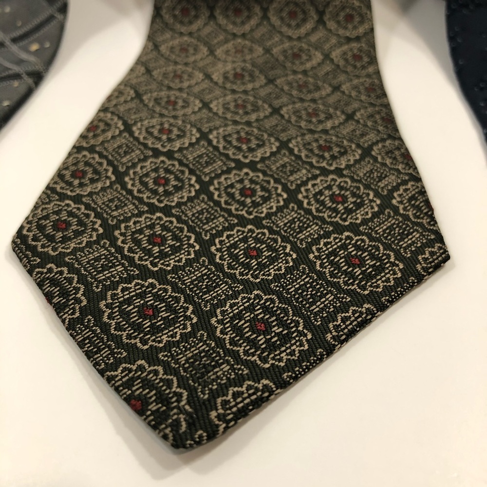 Lot of 4 vintage neckties - Picture 10 of 10